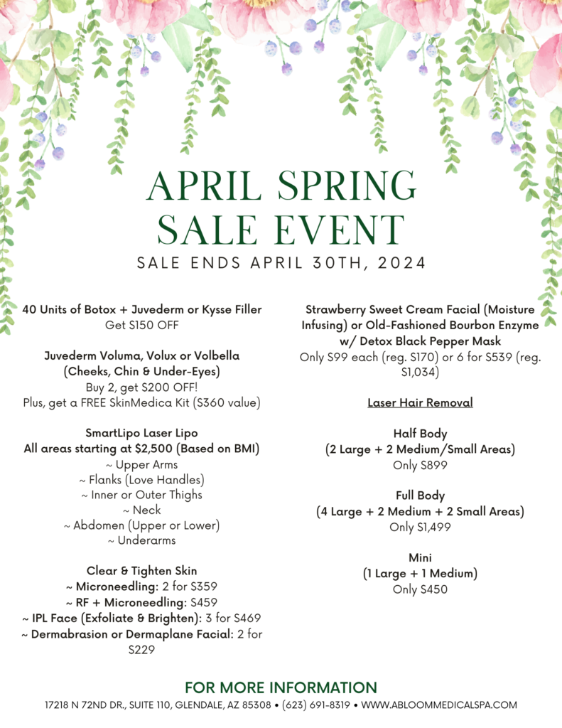 April Spring Sale